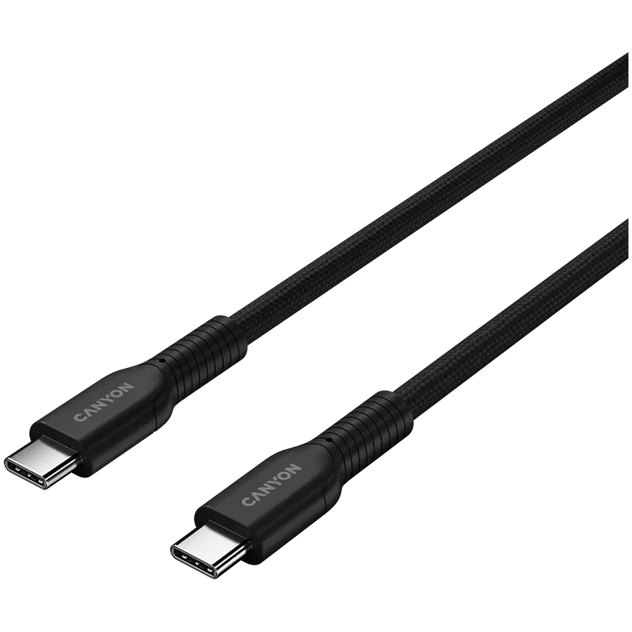 CANYON USB-C Cable, 1 m, Black — Image №2