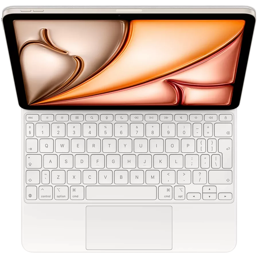 APPLE Чехол-клавиатура Magic Keyboard  Белый для iPad Air 11 (M3) — Изображение №2