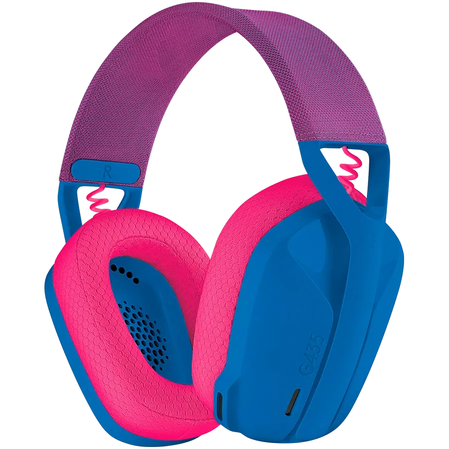 Наушники LOGITECH G435 Lightspeed Wireless Gaming Blue (L981-001062) — Зображення №1