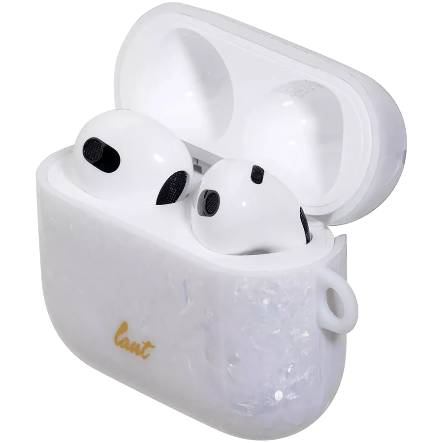 LAUT Case PEARL , Arctic Pearl for AirPods (Gen3) — Image №3