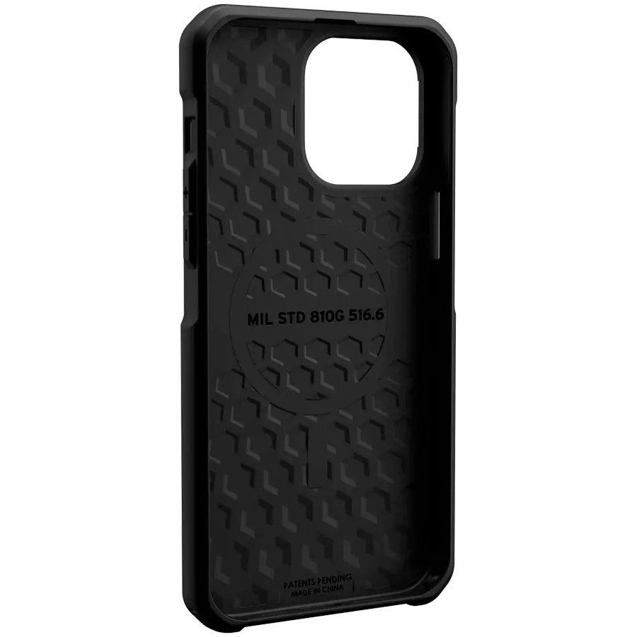 Protective Case UAG Metropolis LT with MagSafe Kevlar Black for iPhone 14 Pro Max — Image №4