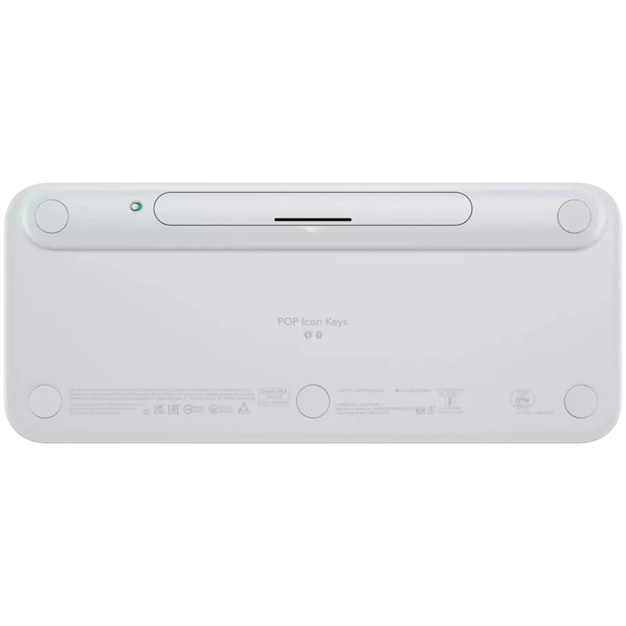 LOGITECH POP ICON KEYS Keyboard, Wireless, White, US EN — Image №5