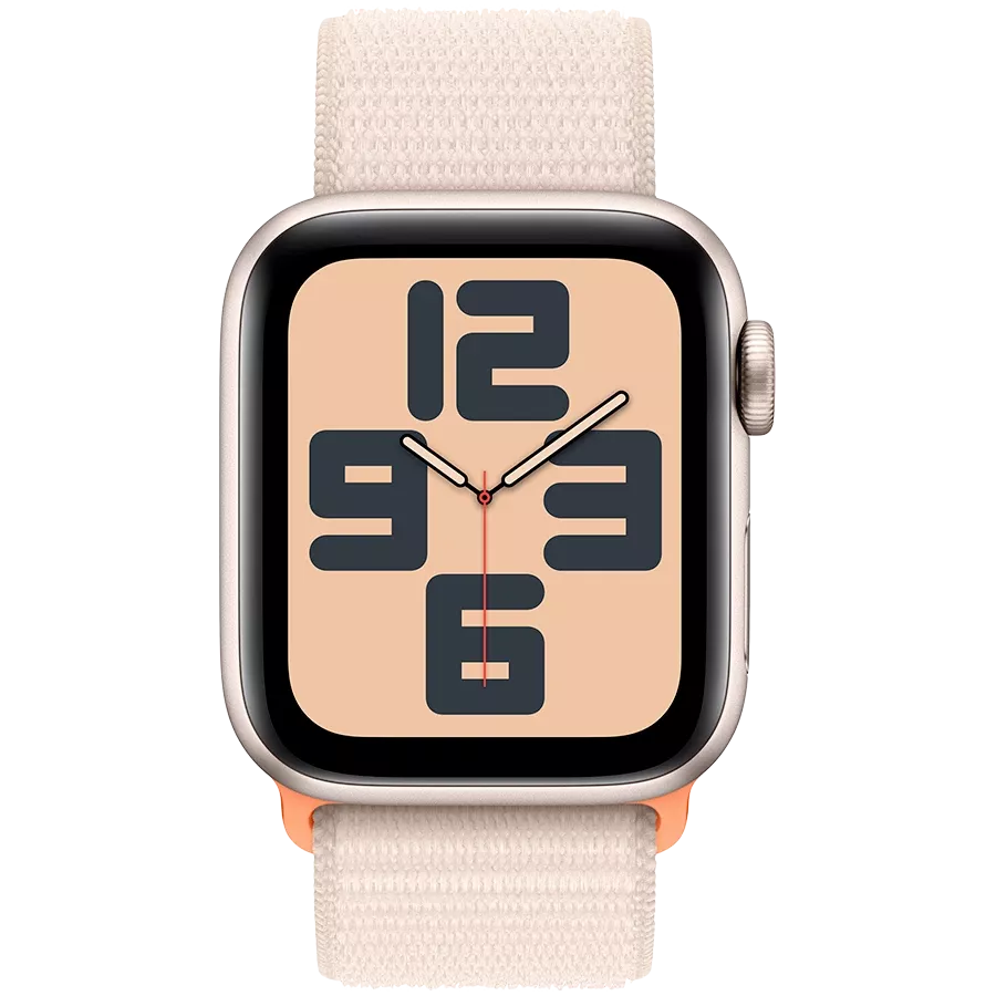 Apple Watch SE GPS Gen.2 (2023), 40millimetr, Starlight, Starlight Sport Loop — Изображение №2
