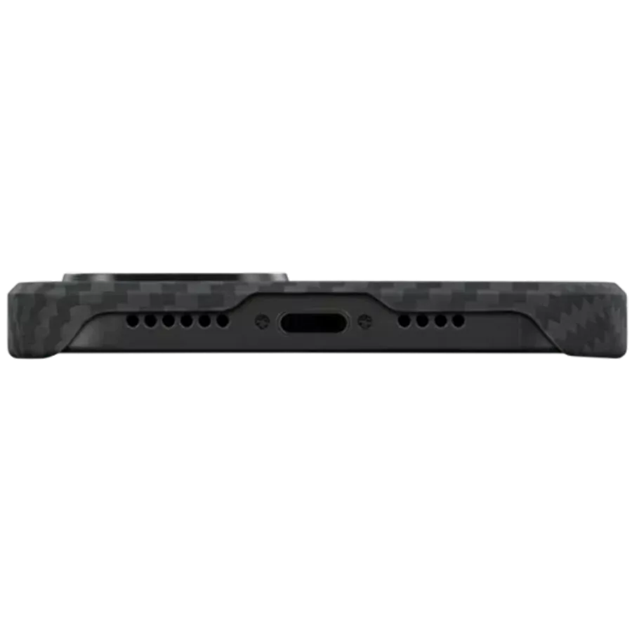 Чохол PITAKA MagEZ Case 3 with MagSafe Чорний/Сірий для iPhone 14 — Зображення №5
