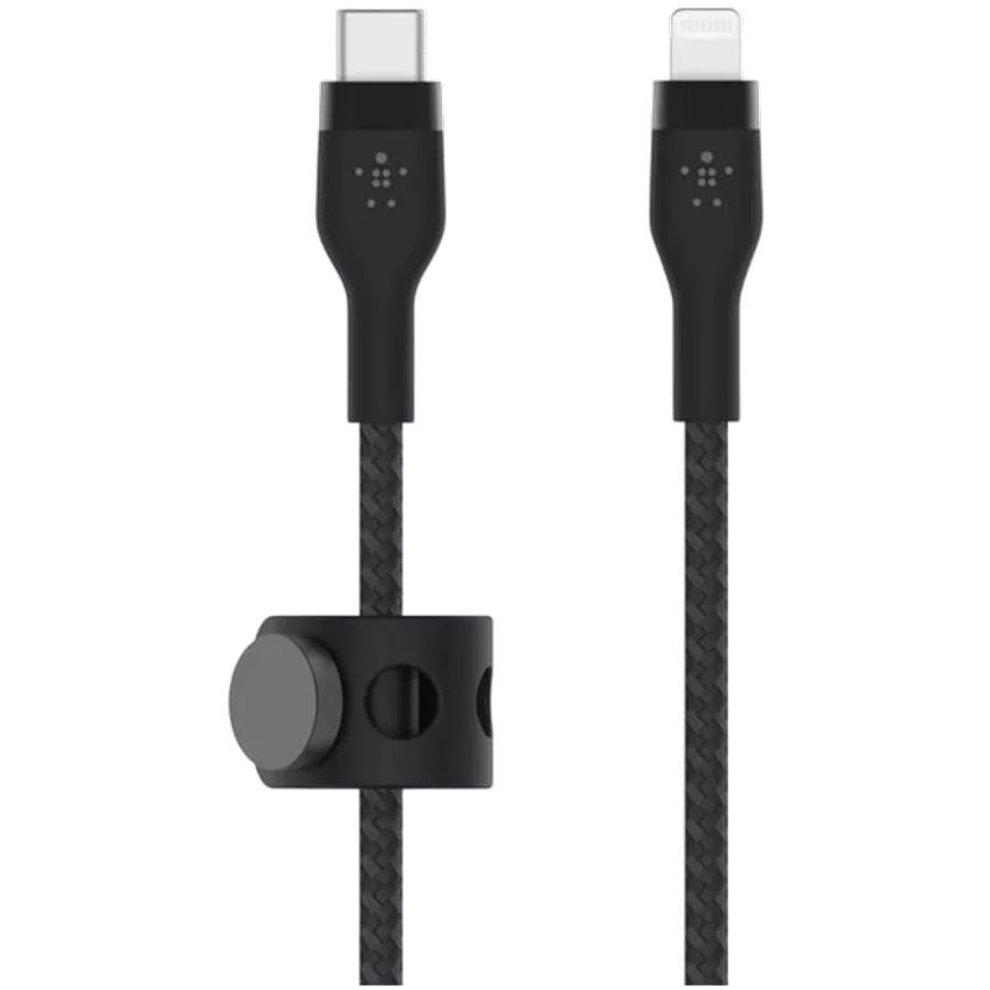 BELKIN Καλώδιο USB-C σε Lightning, 3 μετρητής, Μαύρος — Εικών №1