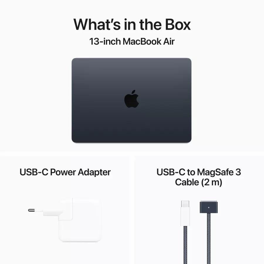 MacBook Air 13.6"  M3 (8C CPU/8C GPU), 8 GB, 256 GB, Midnight — Image №9