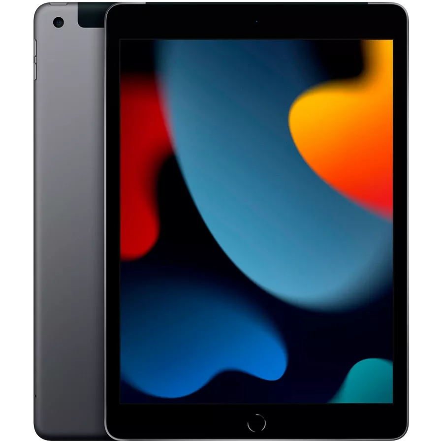 iPad 10.2 (9 Gen), 64 ГБ, Wi-Fi+4G, Серый космос купить: цена MK473RK/A,  рассрочка - iSpace