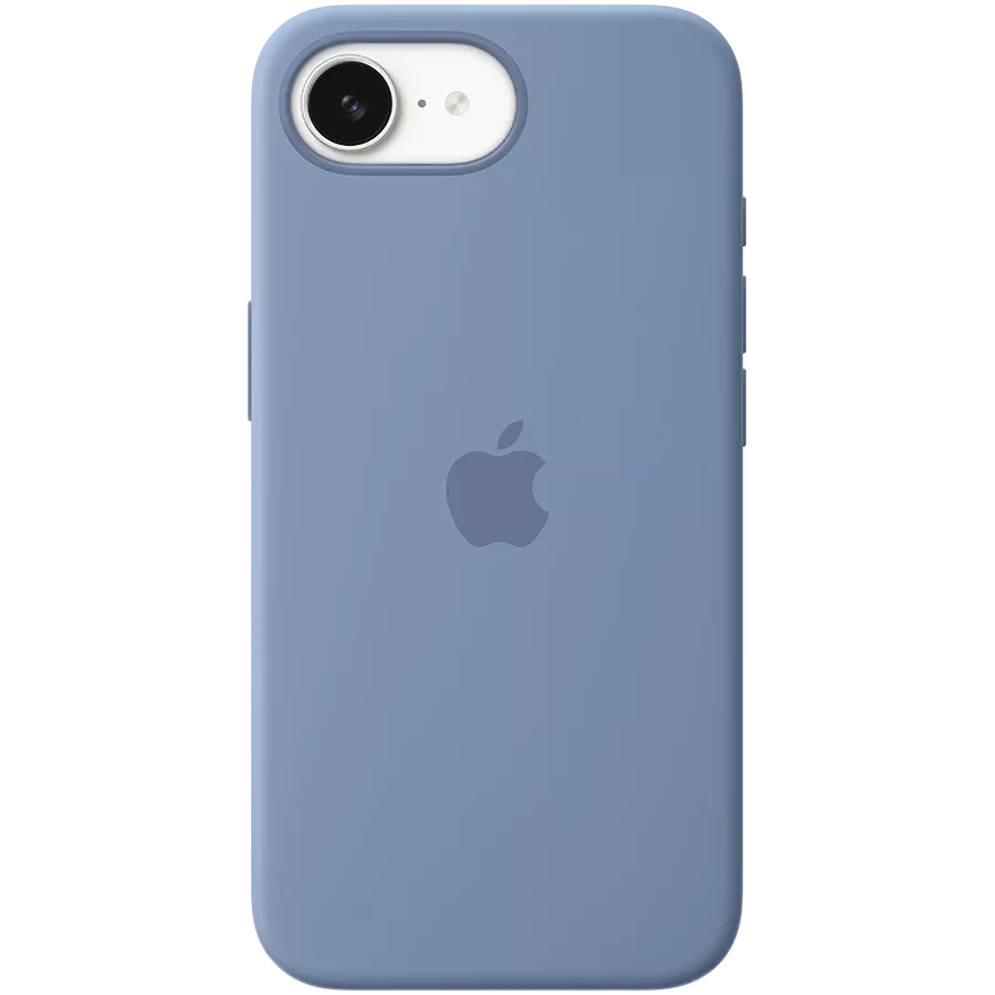 APPLE Case Silicone Case  Winter Blue for iPhone 16e — Image №1