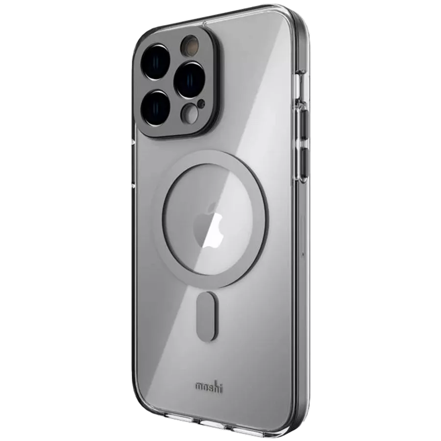 MOSHI Θήκη iGlaze Slim Hardshell Case με MagSafe, Meteorite Black for iPhone 14 Pro — Εικών №1
