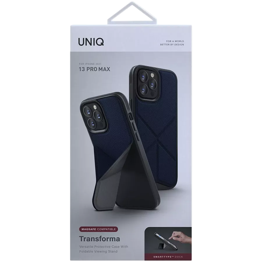 UNIQ Θήκη Transforma με MagSafe, Ηλεκτρικό Μπλε for iPhone 13 Pro Max — Εικών №3