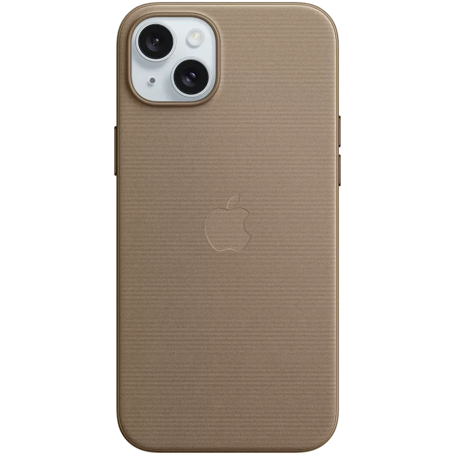 Case APPLE FineWoven Case with MagSafe Taupe for iPhone 15 Plus — Image №1