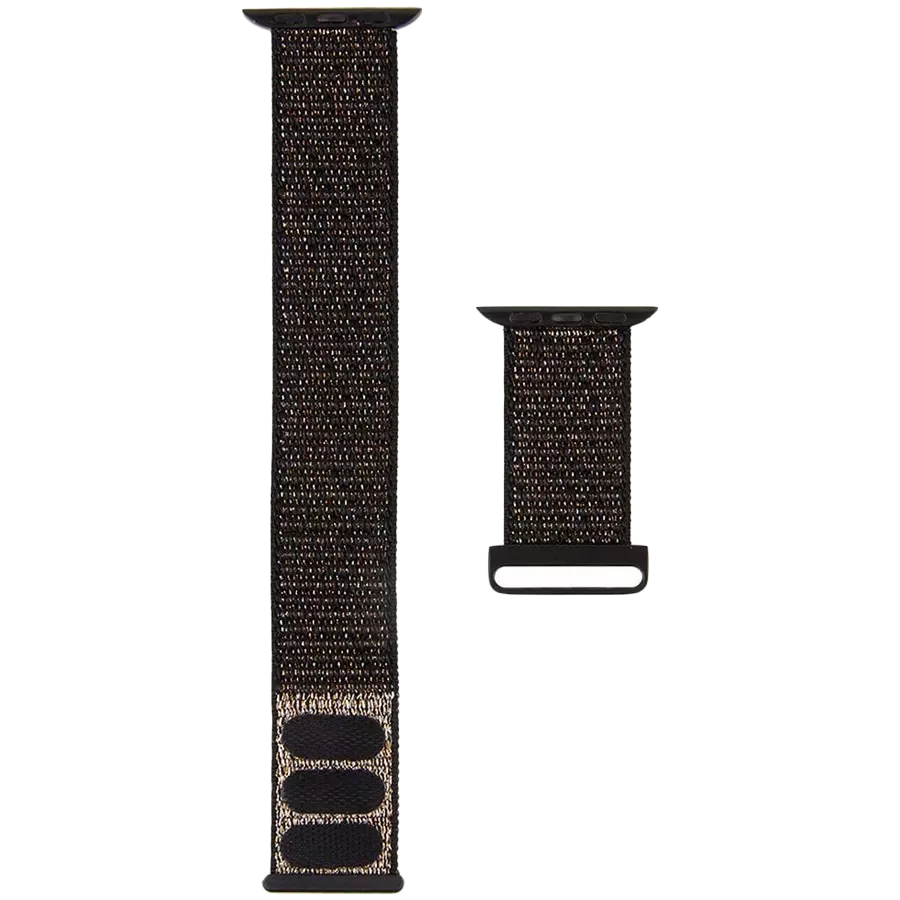 Band CASE-MATE NYLON BAND Metallic Black for Apple Watch 42/44 mm — Image №1