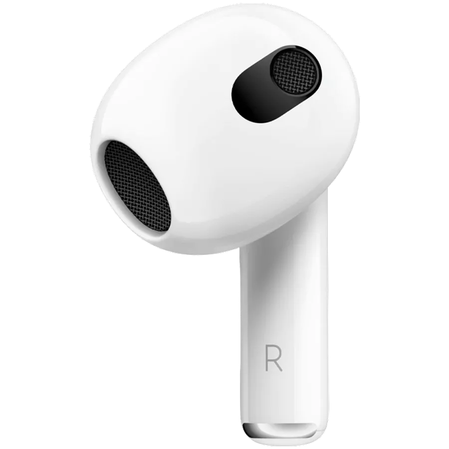 Apple  AirPods 3-rd Generation with Χρέωση Αστραπής, Λευκό — Εικών №2