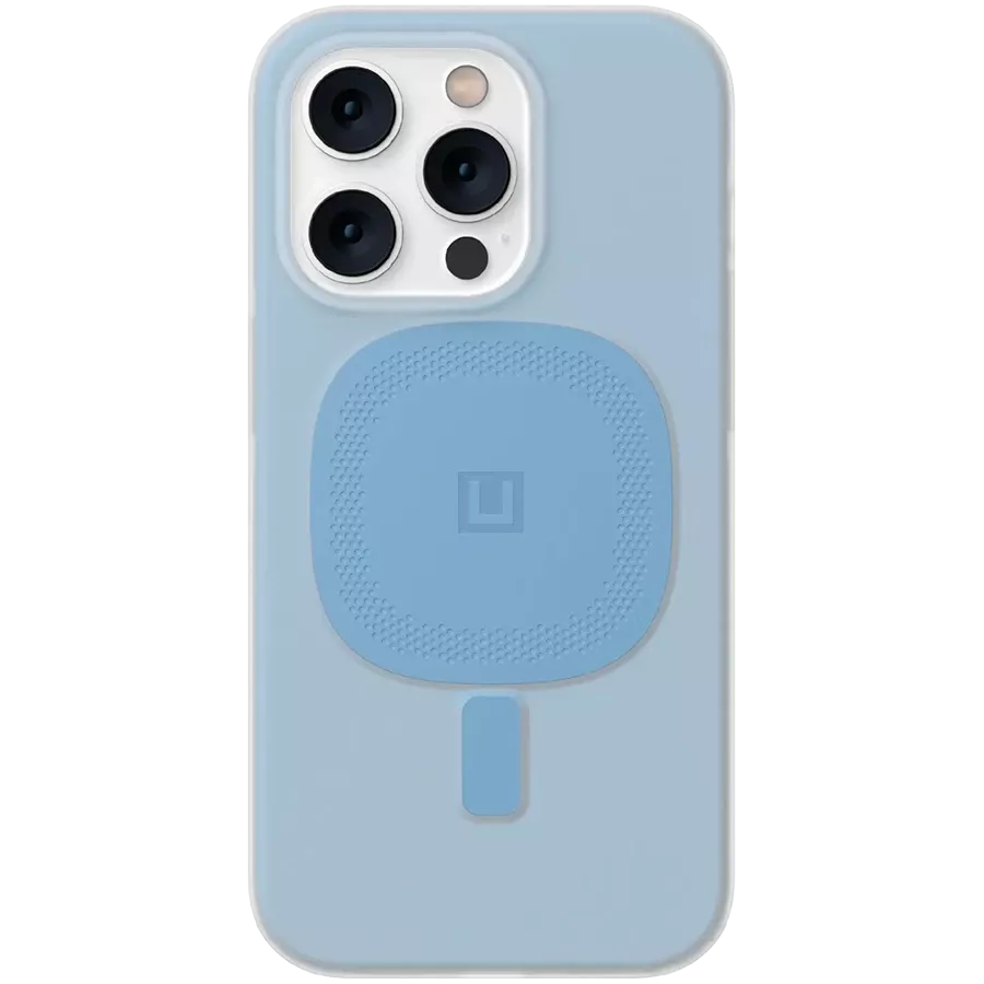 Чехол UAG LUCENT 2 с MagSafe Лазурный для iPhone 14 Pro — Изображение №1