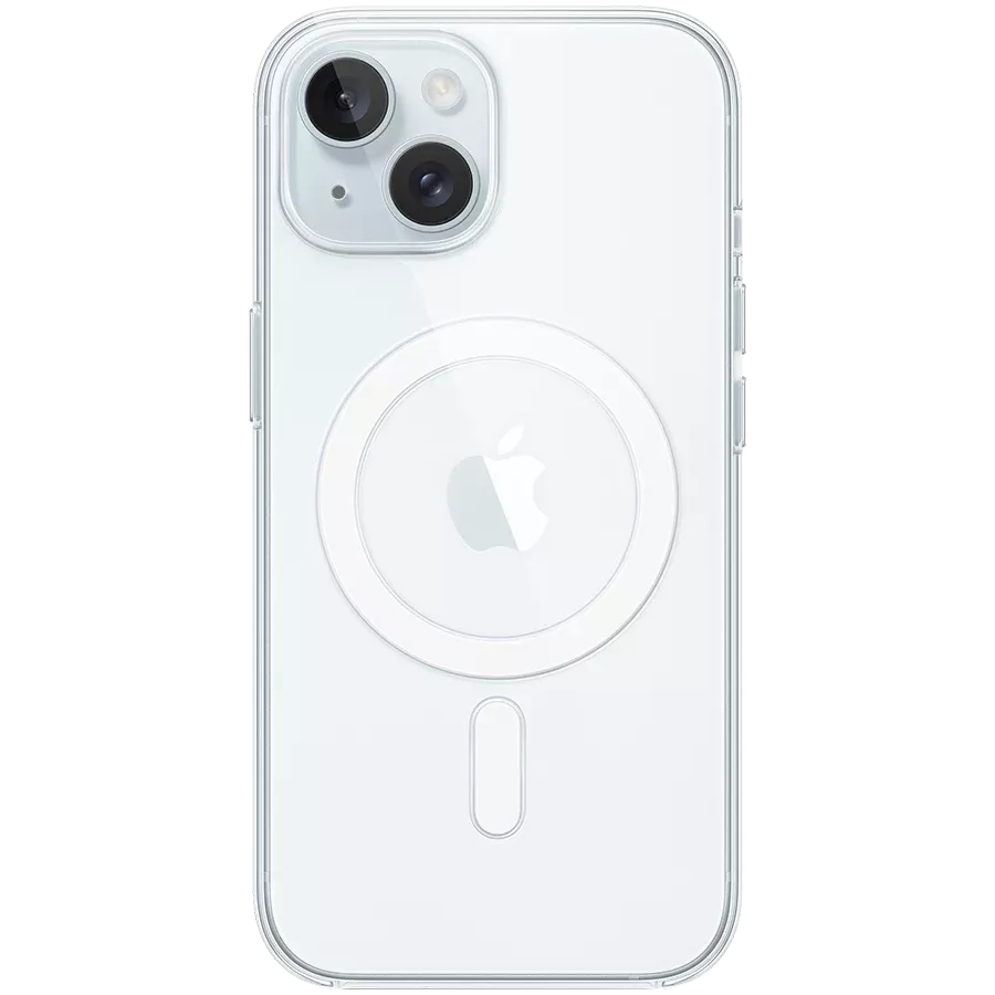 Чехол APPLE Clear MagSafe с MagSafe Прозрачный для iPhone 15 — Изображение №1