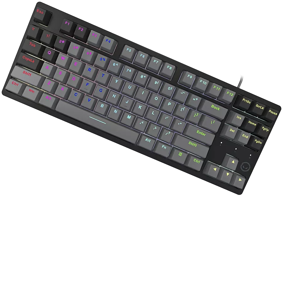 LORGAR Azar 514 TKL Gaming Keyboard, Wired, Black, EN — Image №3