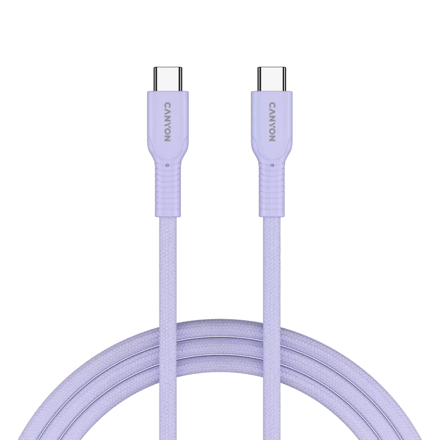 CANYON USB-C Cable, 1 m, Purple — Image №4