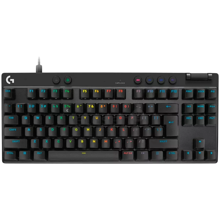 LOGITECH PRO X Πληκτρολόγιο παιχνιδιών, Ενσύρματο, Μαύρος, US English — Εικών №1