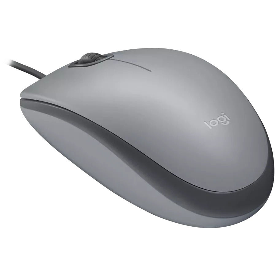 Мышь LOGITECH M110 Silent Mid Gray (L910-006760) — Изображение №3