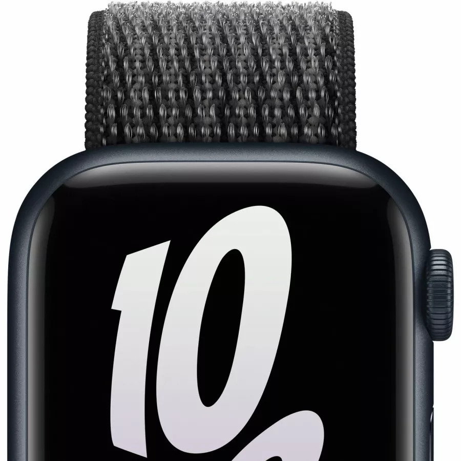 Ремешок APPLE 41мм Nike Sport Loop Black/Summit White — Изображение №3