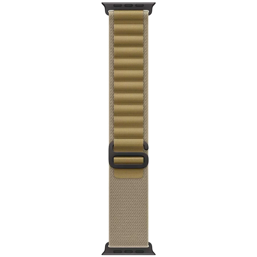 Band Extension APPLE 49mm Alpine Loop - Black Titanium Finish Alpine Loop - Black Titanium Finish Tan за Apple Watch 44/45/46/49 mm — Зображення №1