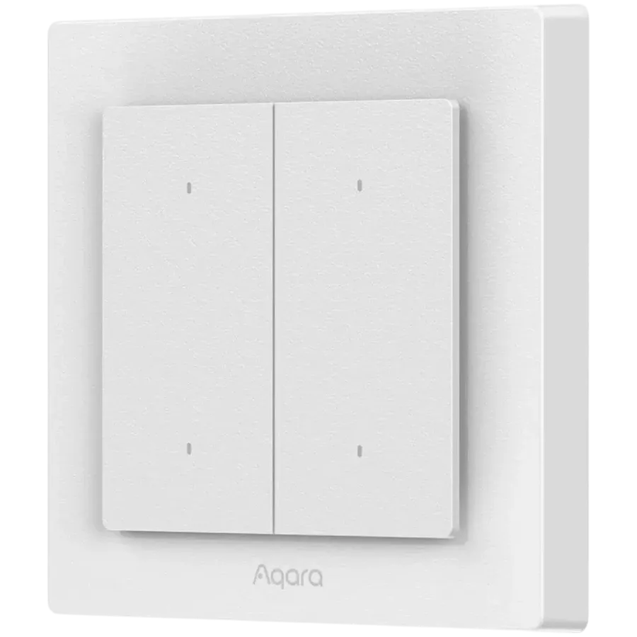 AQARA WS-K08D Умный выключатель света, Bluetooth, Тёмно-серый — Изображение №1 AQARA WS-K08D Умный выключатель света, Bluetooth, Тёмно-серый — Изображение №1