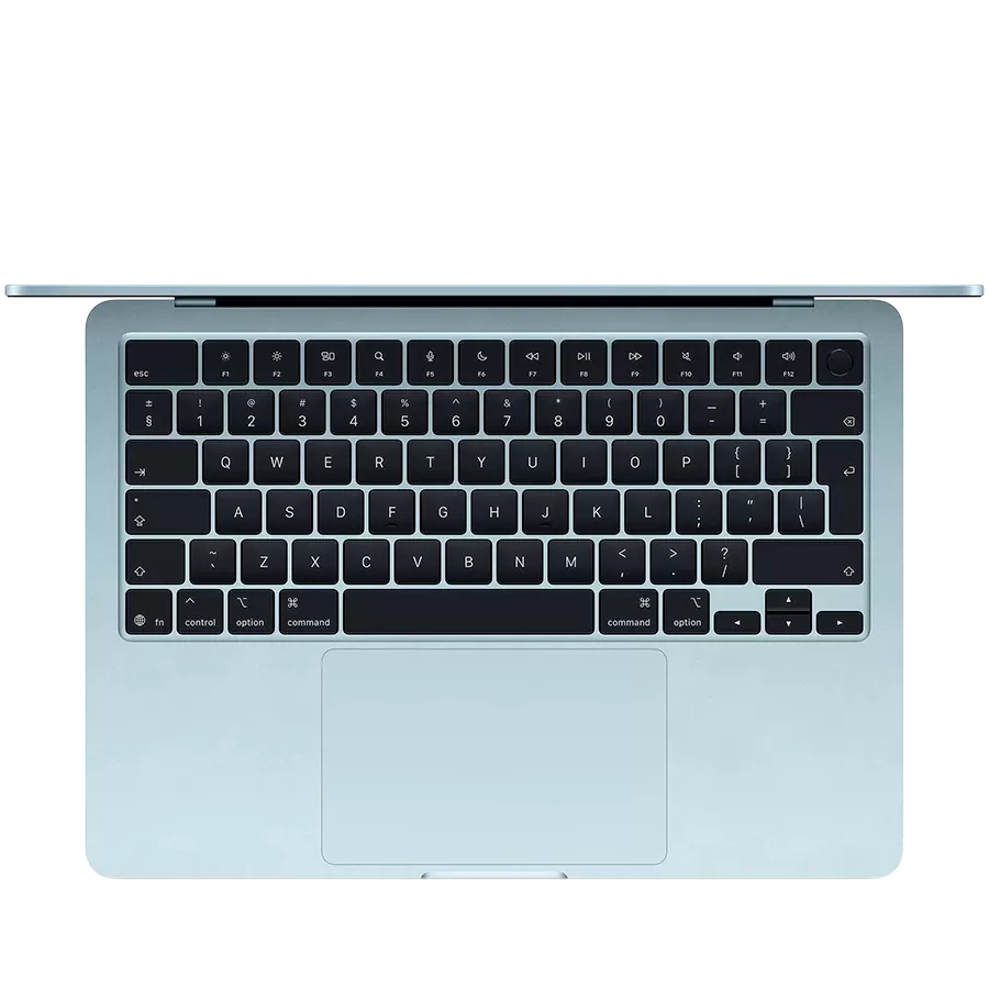 APPLE MacBook Air 13.6» Apple M4 (10C CPU/8C GPU), 16 ГБ, 256 ГБ, Блакитно-небесний — Зображення №2