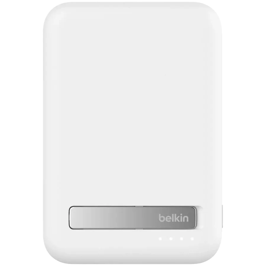 Портативный аккумулятор Belkin 8000mAh MagSafe Wireless Qi2 White (BPD007BTWH) — Изображение №1