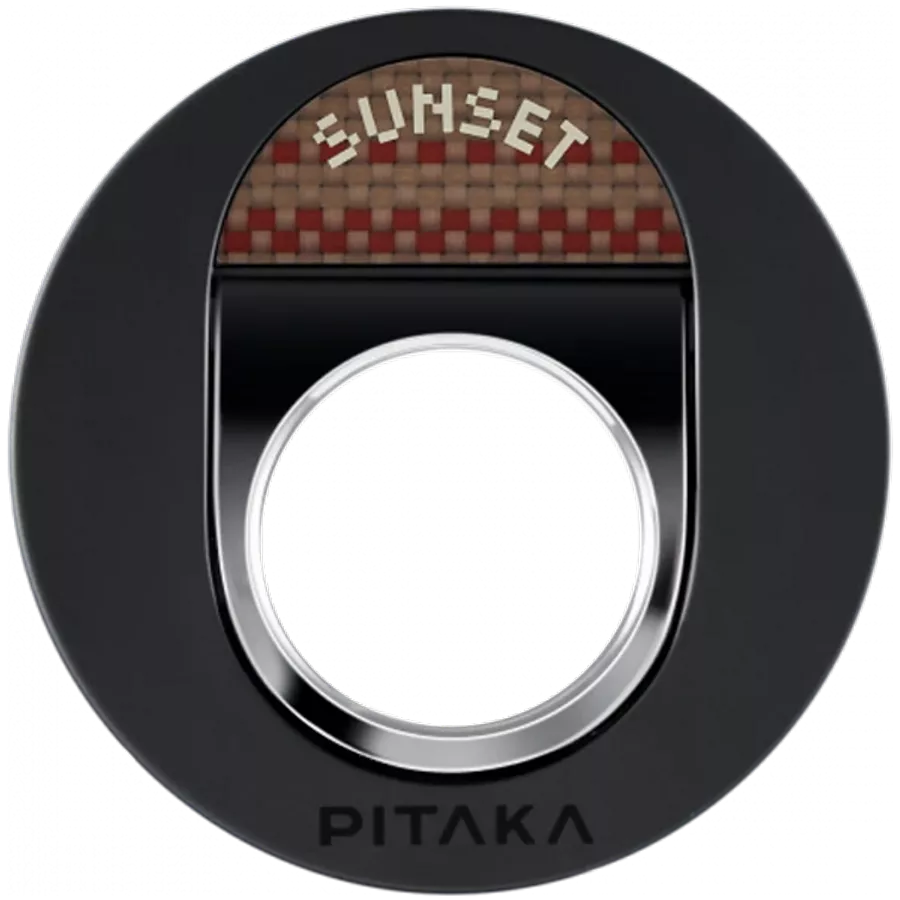 Магнітне кільце-підставка для телефона Pitaka MagEZ Grip 2 Sunset — Зображення №1