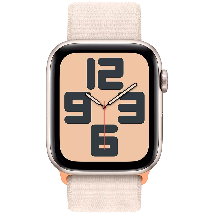 Apple Watch SE GPS Gen.2 (2023)  Starlight Sport Loop, 44mm, Starlight — Image №2