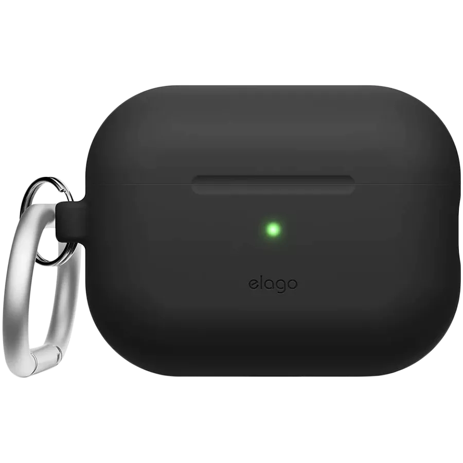 Чохол ELAGO для AirPods Pro 2 Silicone Hang Case Black (EAPP2SC-ORHA-BK) — Зображення №1