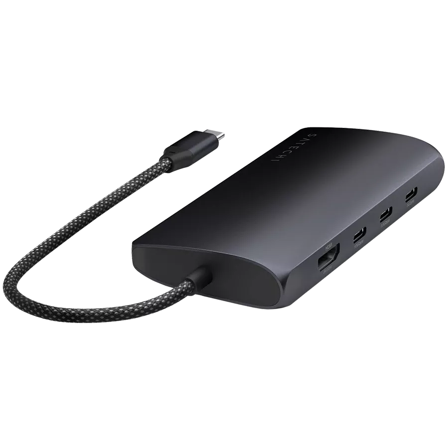 Адаптер SATECHI с Ethernet V3, Тёмная ночь — image №2