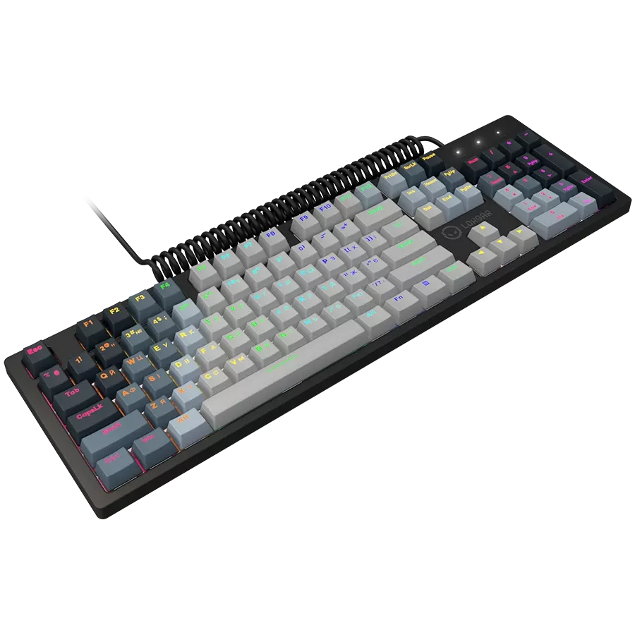 Клавиатура LORGAR Azar 514 RGB, Black (LRG-GK514B-UA) — Изображение №2