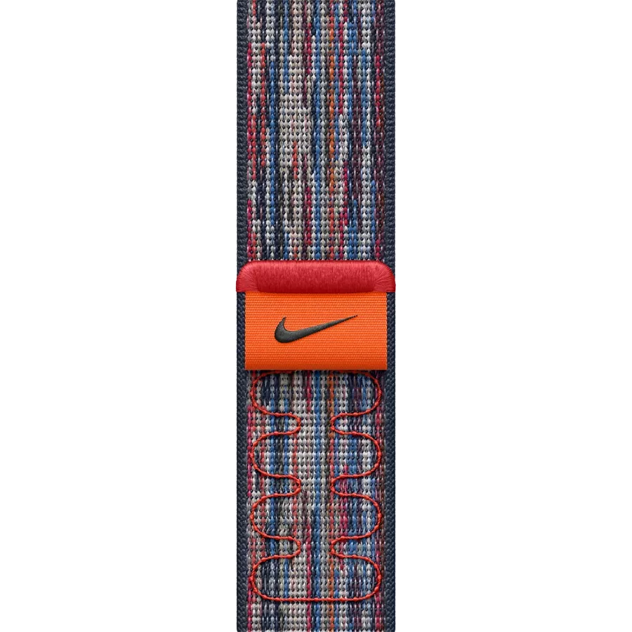 APPLE 42mm Nike Sport Loop Band Extension Nike Sport Loop Μπλε κόκκινο Για Apple Watch 38/42 mm — Εικών №1