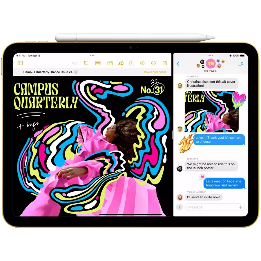 iPad 10.9 10 Gen, 256 ГБ Wi-Fi 2022, Синий — image №4