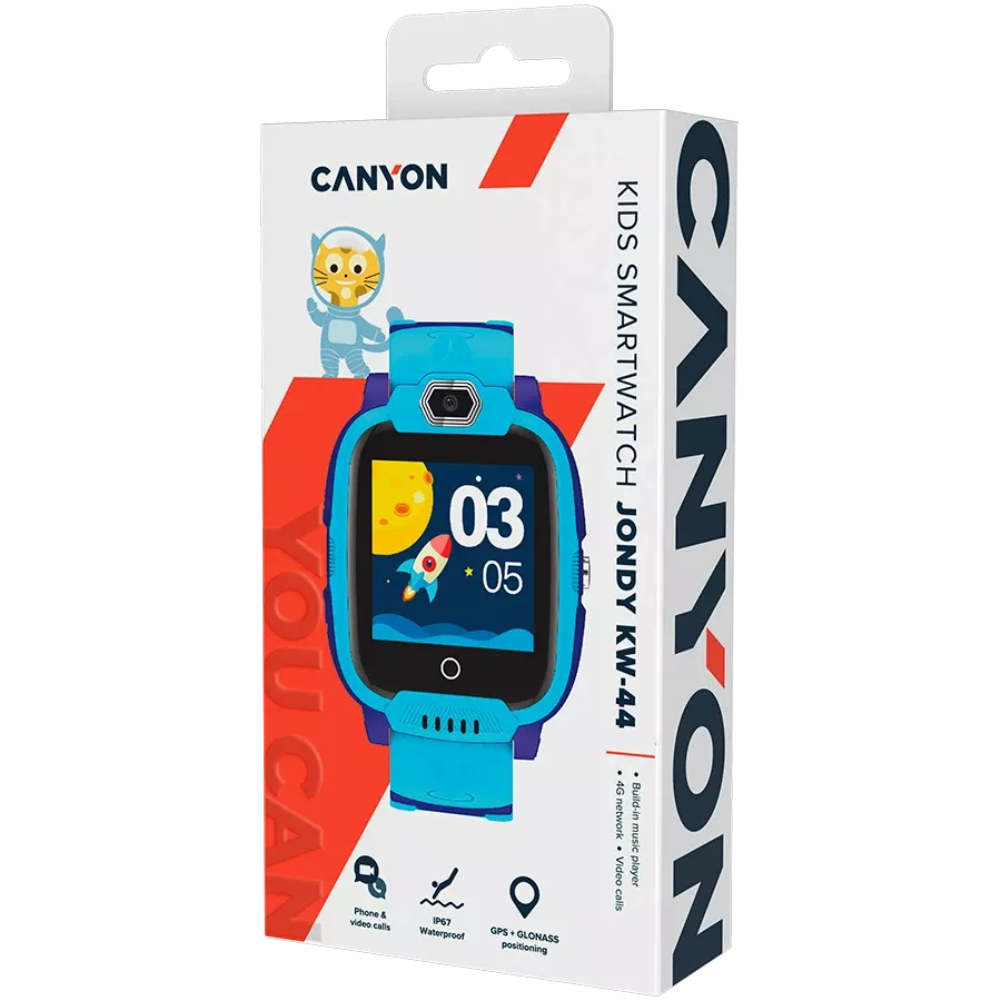 CANYON Jondy KW-44 (1.44", 240x240, 192 MB) Синий — Изображение №4