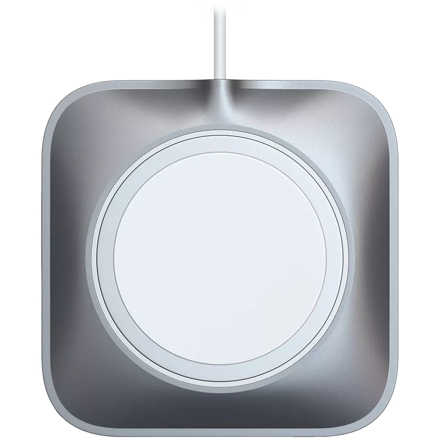 Wireless Charger SATECHI, 5 W, Space Gray (ST-AMCCM) — Image №2