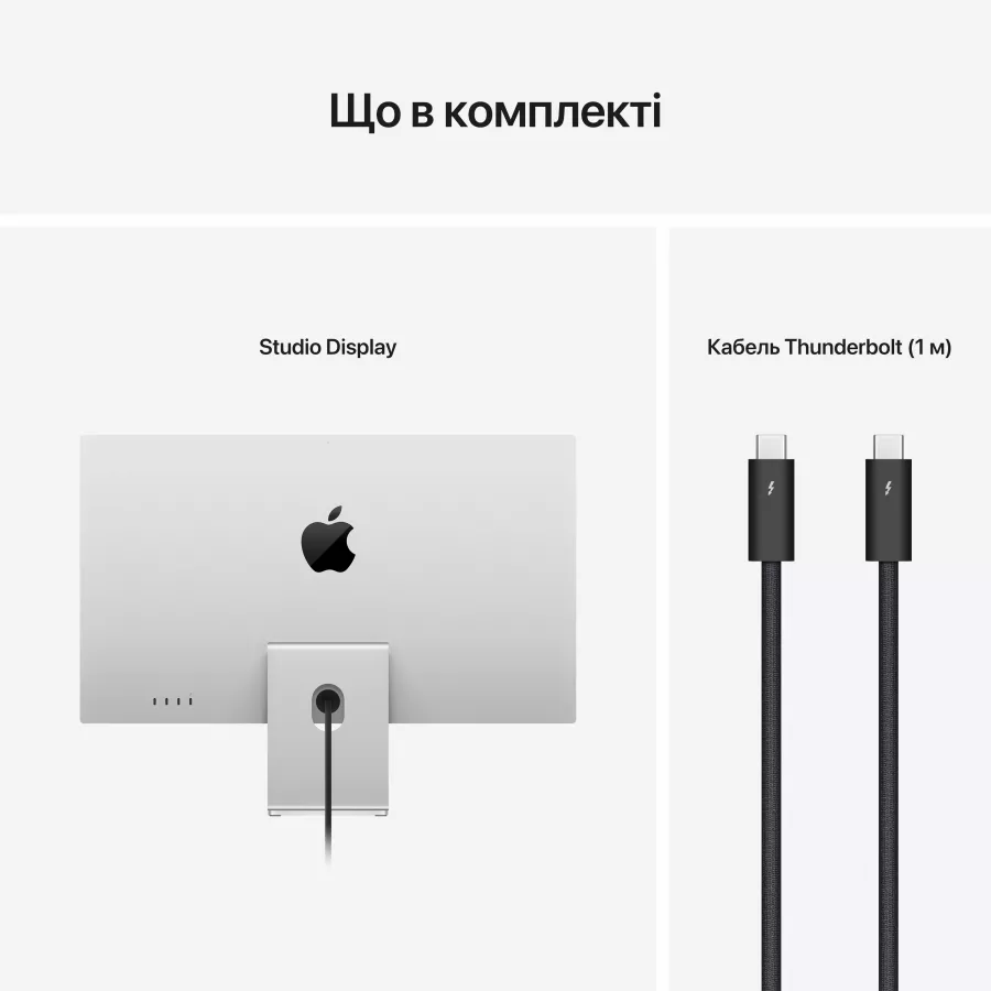 Монітор 27" Apple Studio Display Standard Glass Tilt-Adjustable Stand (MYJG3GU/A) — Зображення №10