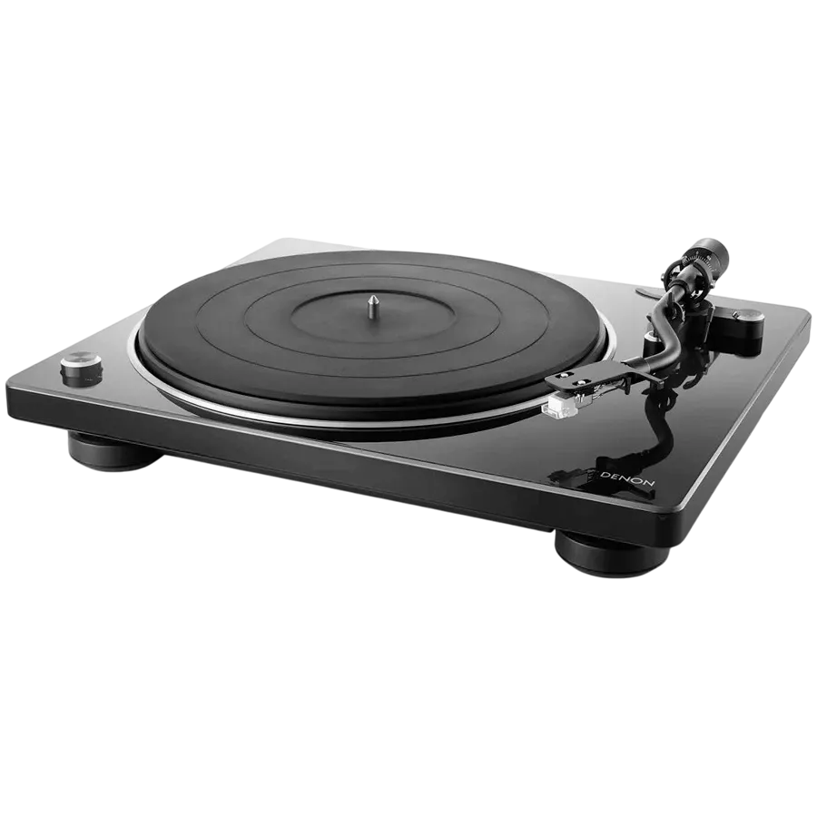DENON Vinyl Player, Fully Manual, Black — Εικών №1