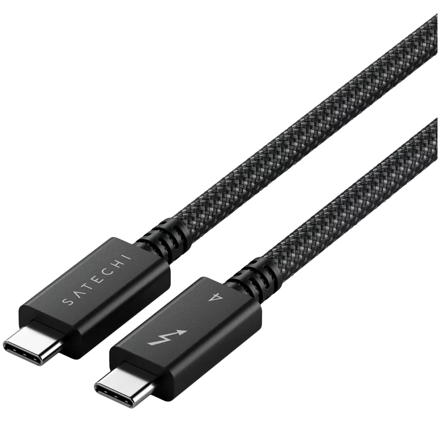 SATECHI Thunderbolt 4 Pro Cable, 1 μετρητής, Μαύρος — Εικών №2