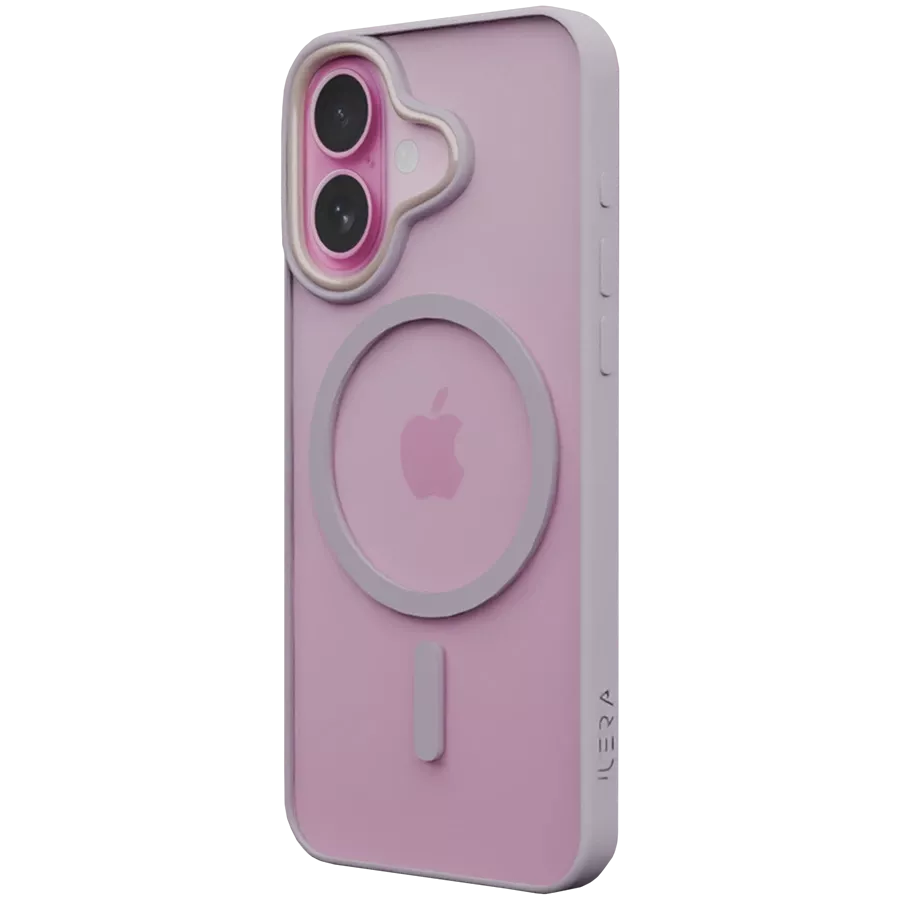 iLera Case ColorAnt Clear with MagSafe Pink for iPhone 16 — Image №1
