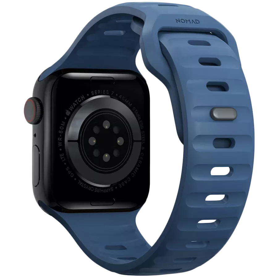 NOMAD Sport Strap V2 для Apple Watch 38/40/41мм, Naval Blue — Изображение №3