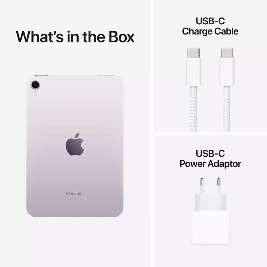 iPad mini A17 Pro, 128 GB Wi-Fi 2024, Purple — Image №9
