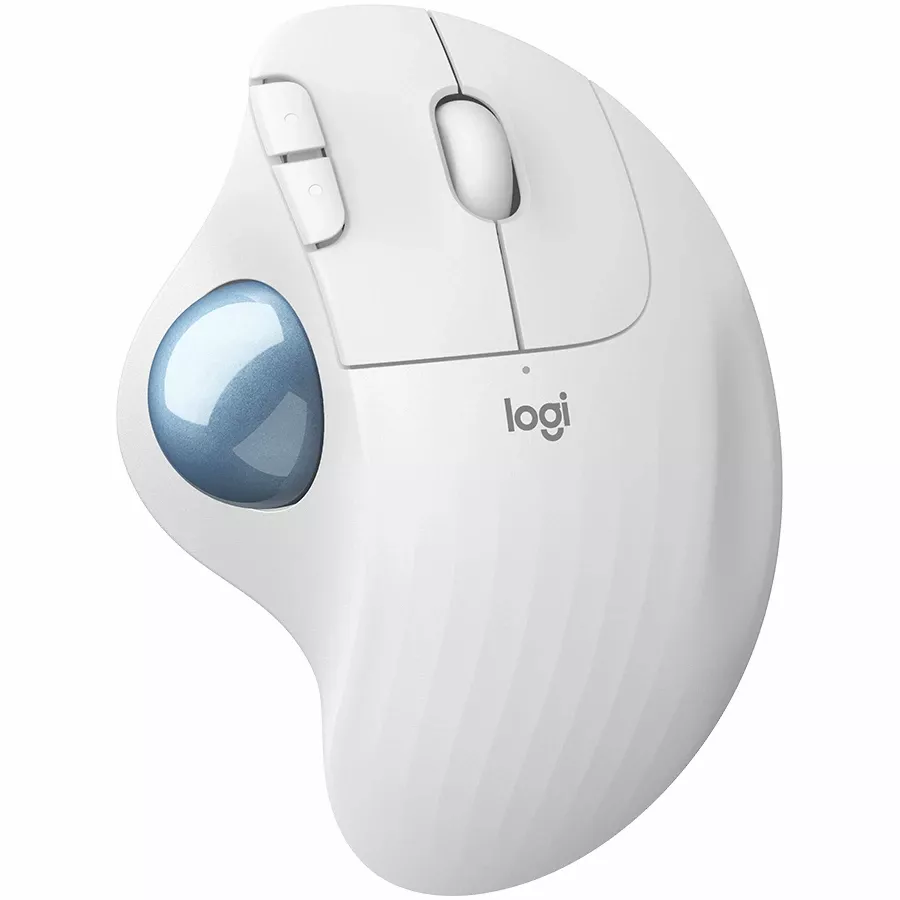 LOGITECH Mouse, Wireless, White — Image №1
