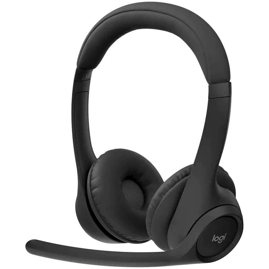 LOGITECH Zone 300 Wireless Headset, Midnight Black — Image №1