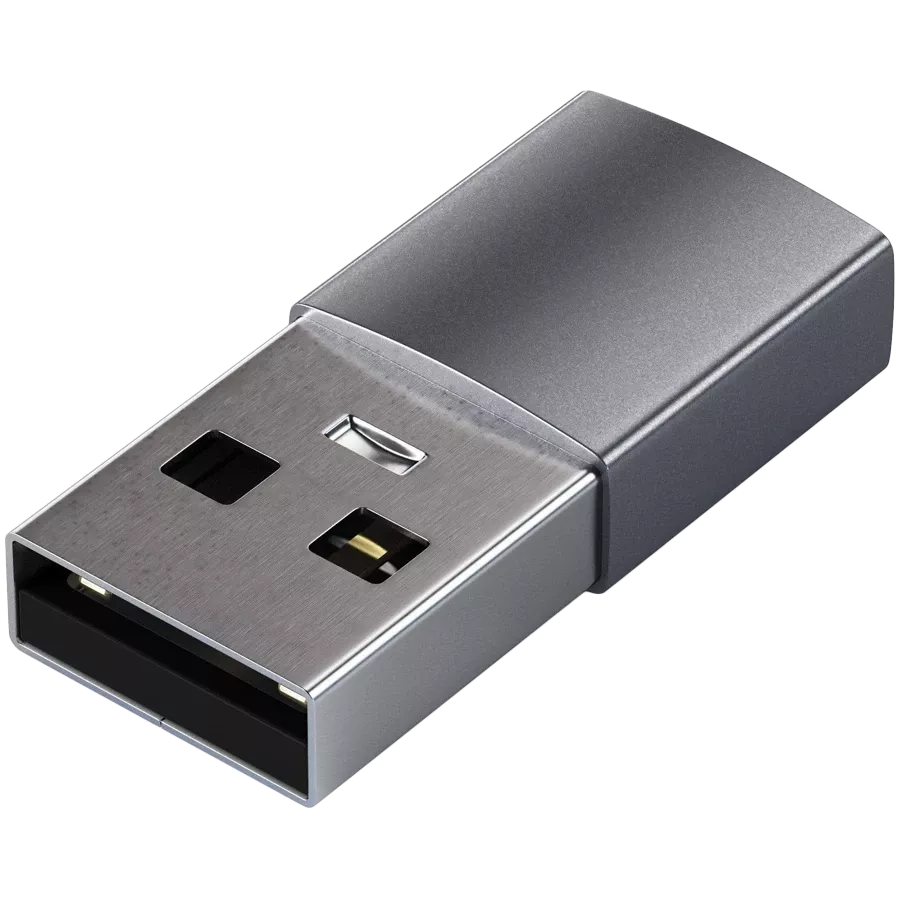 Адаптер SATECHI USB-C to USB, Серый космос — image №2