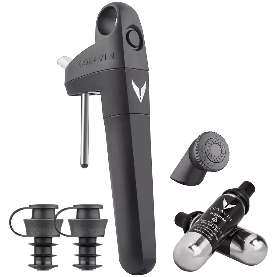 Wine Preservation System CORAVIN Pivot +/Pivot Plus, Μαύρο — Εικών №1