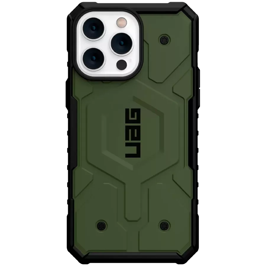 Protective Case UAG Pathfinder with MagSafe Olive for iPhone 14 Pro — Image №1