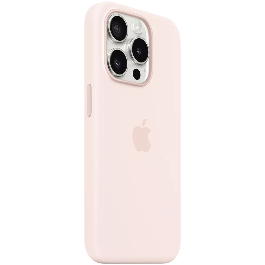 APPLE Silicone Case with MagSafe Light Pink for iPhone 15 Pro — Image №2