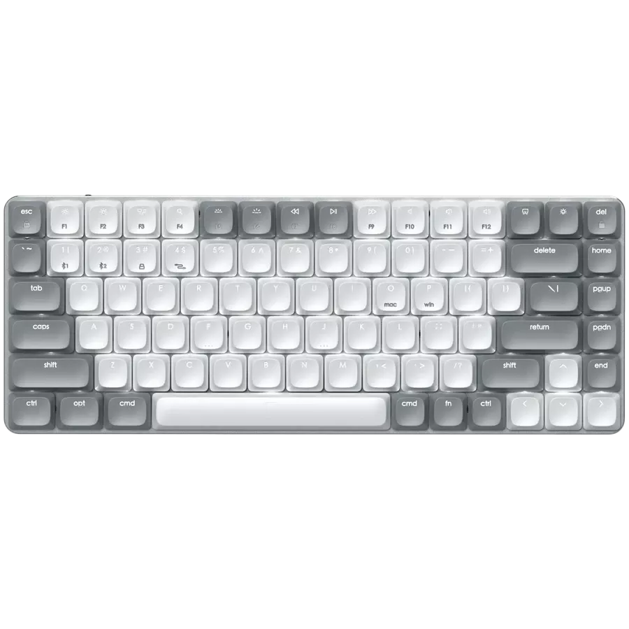 Беспроводная клавиатура SATECHI с подсветкой SM1 Slim Mechanical Backlit Bluetooth, Light (ST-KSM1LT-EN) — Изображение №2